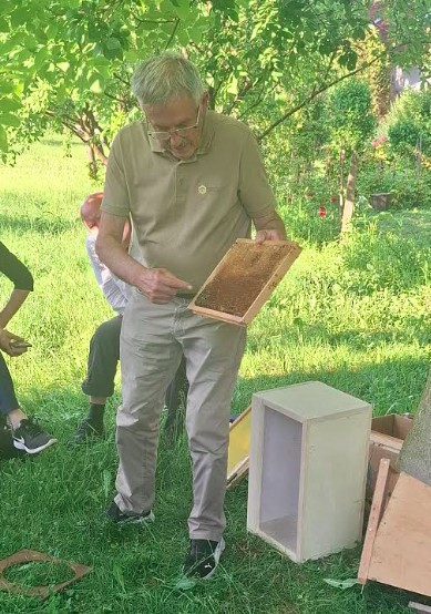 Pomembno je ohranjati mlado satje v čebelarstvu.